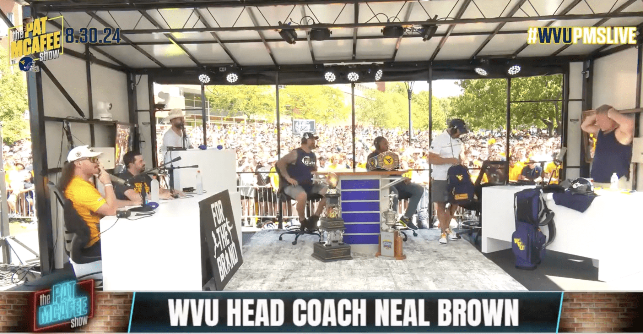 Neal Brown on Pat McAfee Show